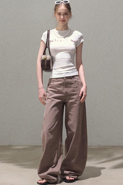 Vintage Rhinestone Halo Jeans