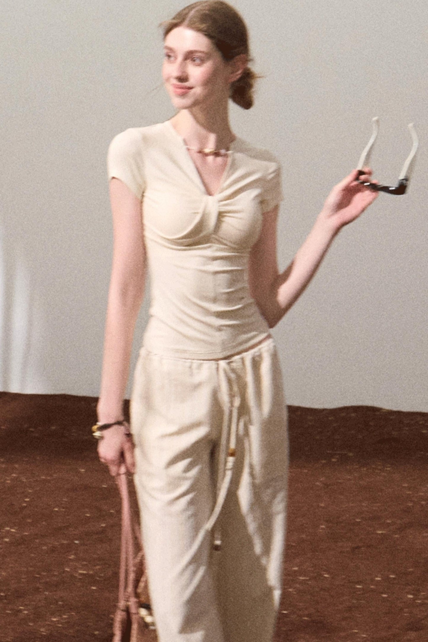 Amber Striped Pants Set-Up