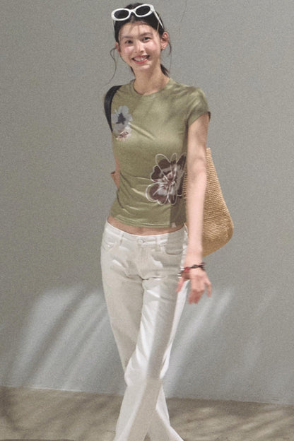 Begonia Floral T-Shirt