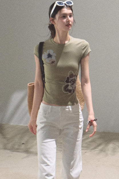 Begonia Floral T-Shirt