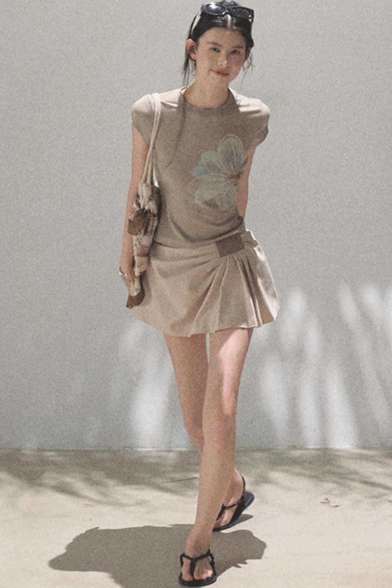 Begonia Floral T-Shirt