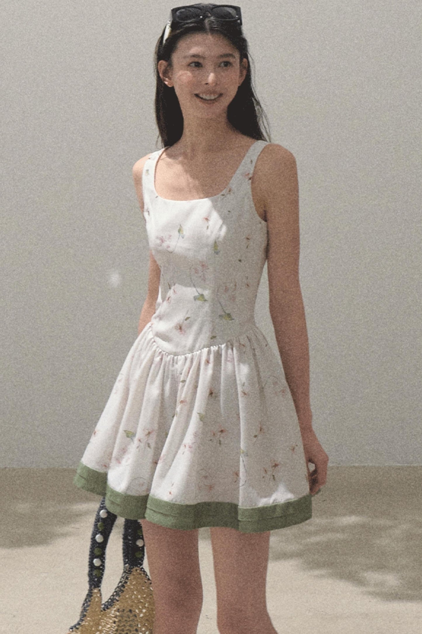 Spring Picnic Slim Fit Camisole Dress