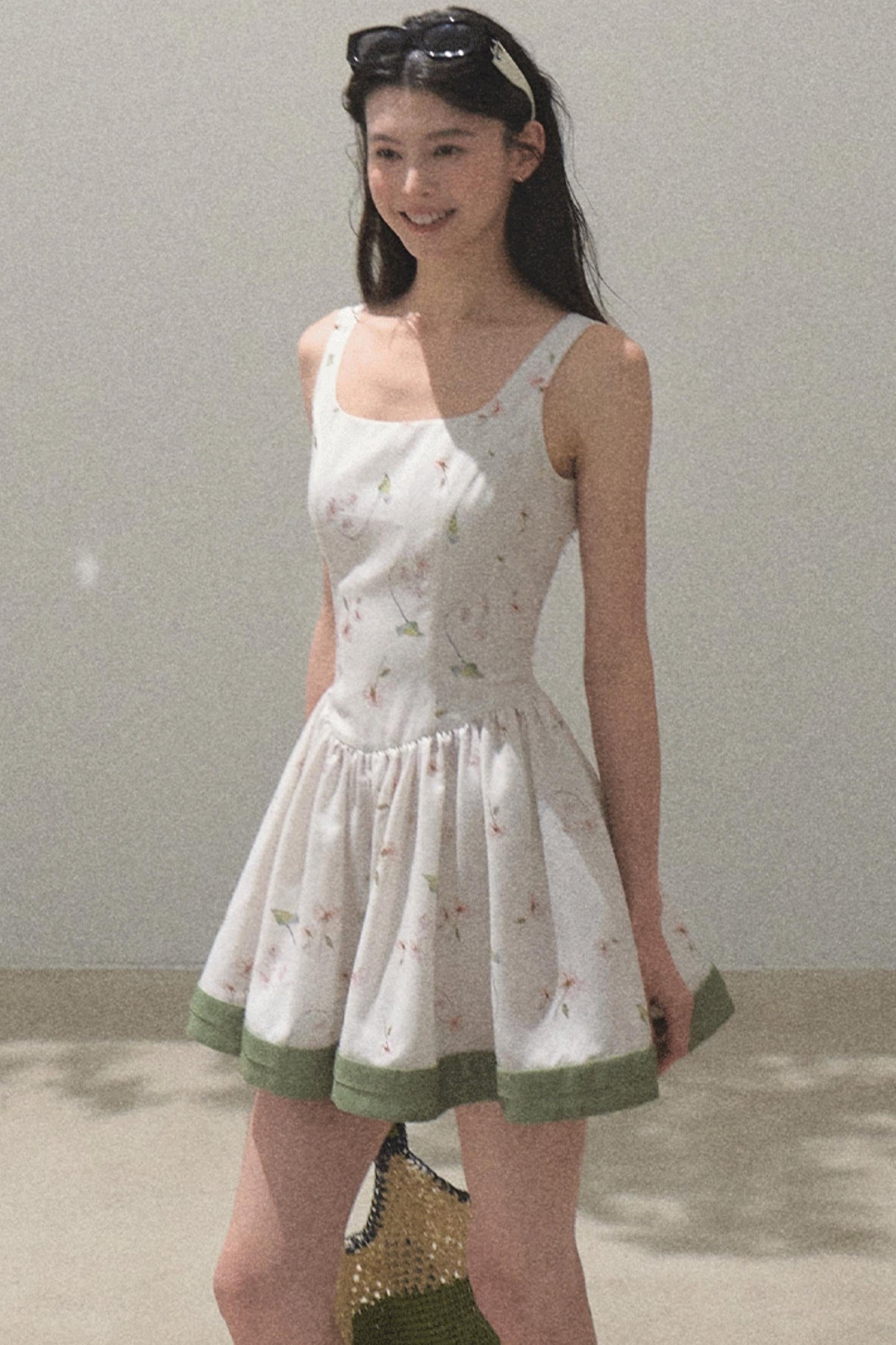 Spring Picnic Slim Fit Camisole Dress