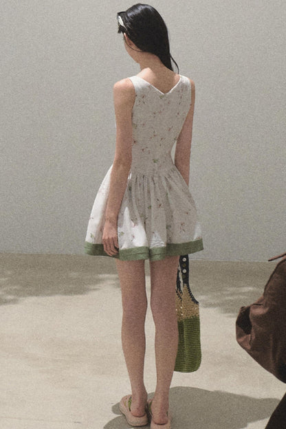 Spring Picnic Slim Fit Camisole Dress