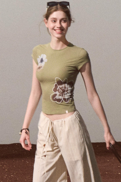 Begonia Floral T-Shirt