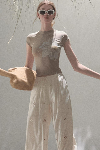 Begonia Floral T-Shirt