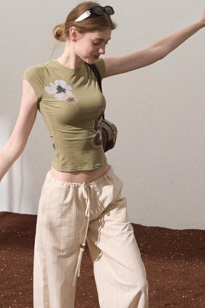 Begonia Floral T-Shirt