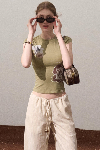 Begonia Floral T-Shirt