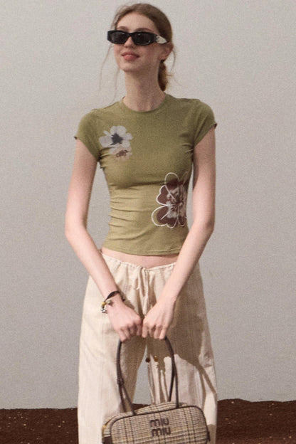 Begonia Floral T-Shirt