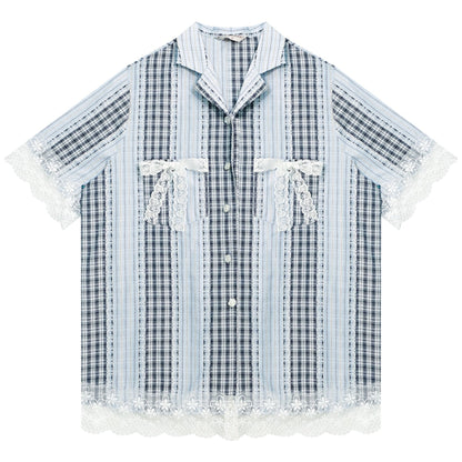 Stripe Lace Shirt