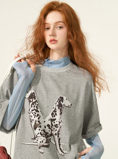 American Print Short Sleeve T-shirt