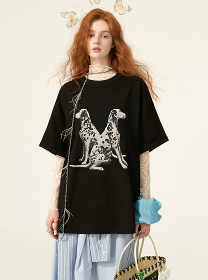 American Print Short Sleeve T-shirt