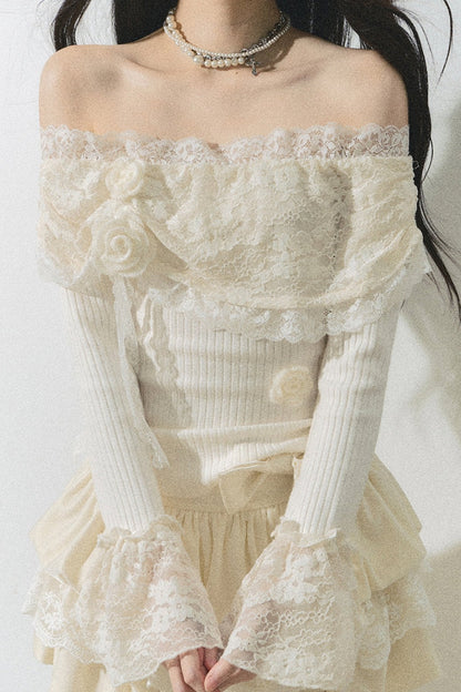 Sweet & Spicy Lace Sweater