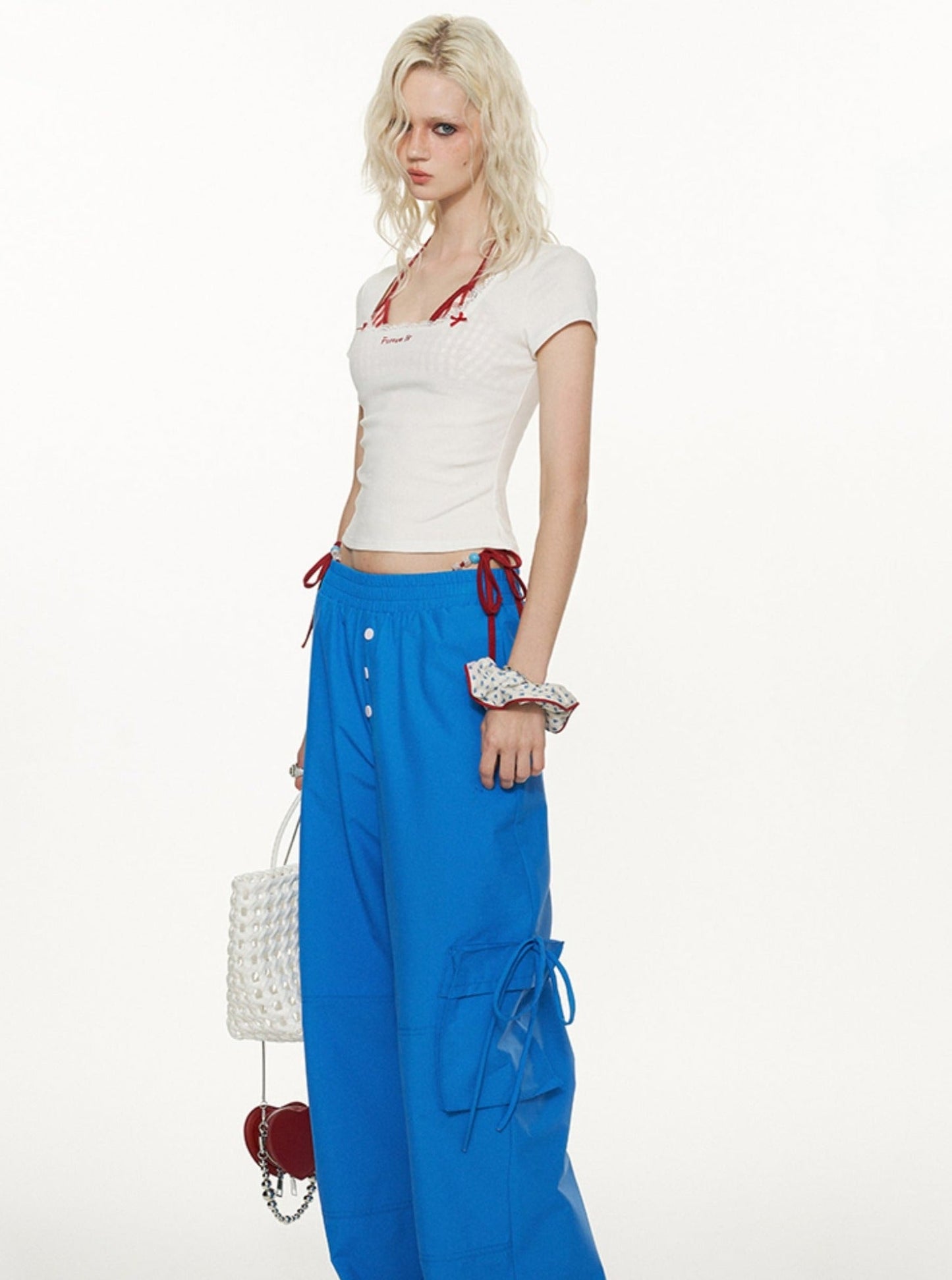 Slim CropTop With Chest Pad Set-Up