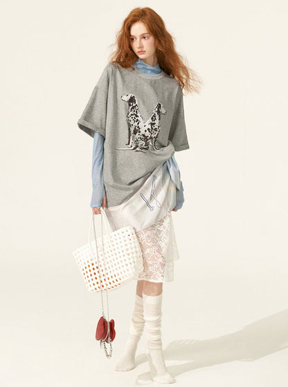 American Print Short Sleeve T-shirt