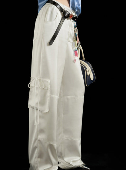 Drawstring Bucket Pants