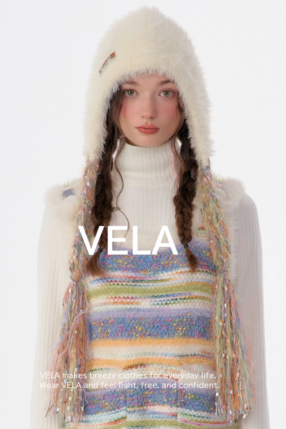 original design cold-proof velvet knit hat