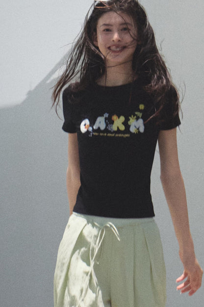 Skin-friendly Crewneck T-Shirt