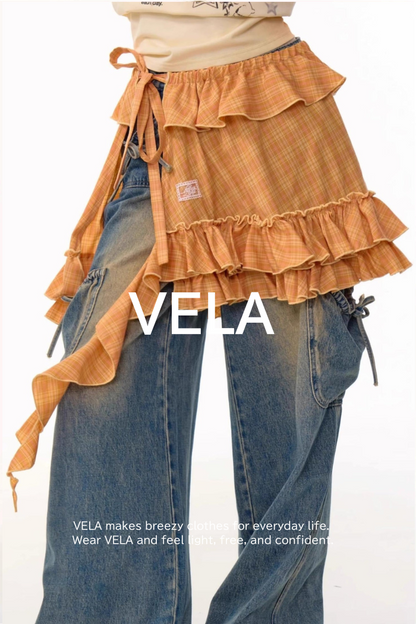 Irregular Pleated Lace Dress