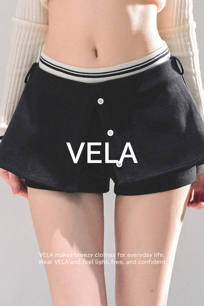 Black Autumn A-Line Shorts